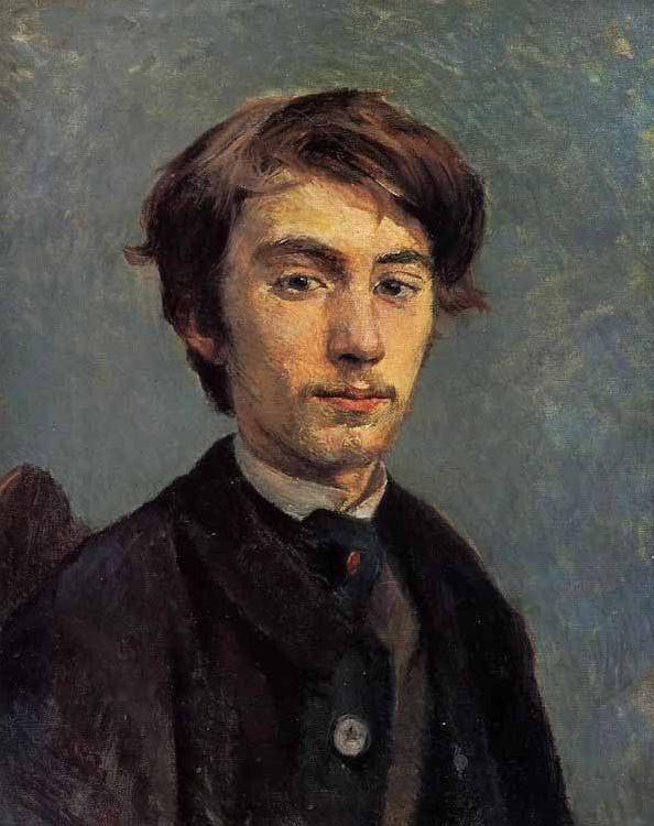 Henri  Toulouse-Lautrec Portrait of Emile Bernard oil painting image